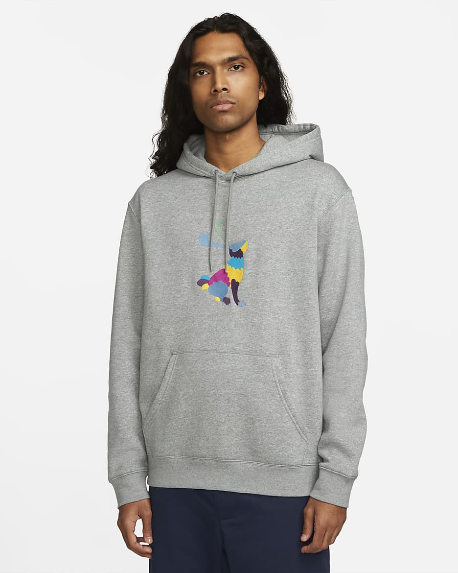 Grey skate hoodie best sale